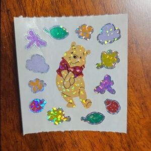 Vintage Sandylion Holographic Winnie the Pooh Stickers (13 Pcs)